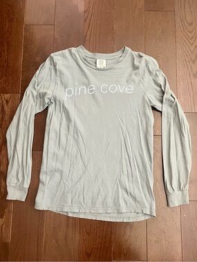 Pine Cove Long Sleeve Tee - Gray
